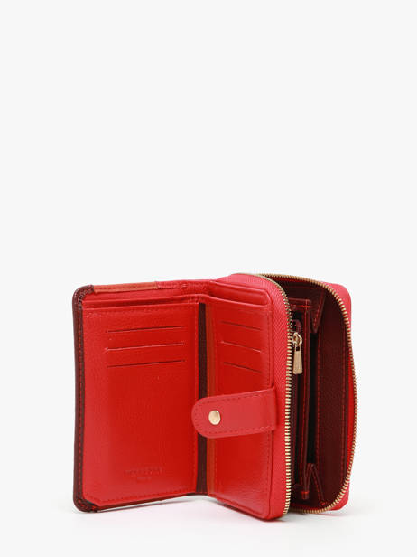 Portefeuille Bahia Cuir Hexagona Rouge bahia 688262 vue secondaire 1