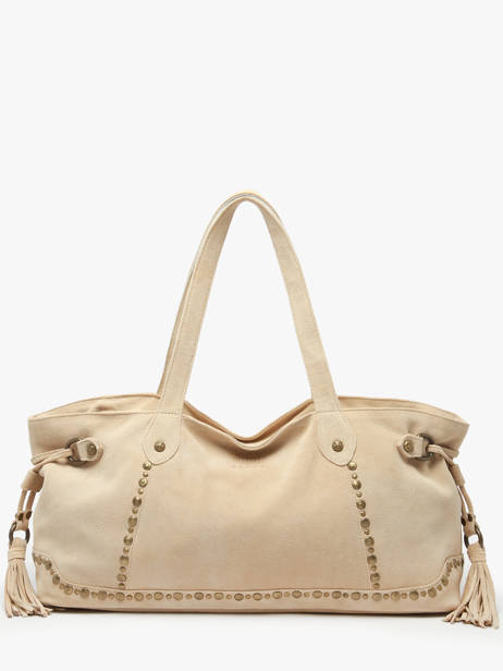 Sac Porté épaule Houston Cuir Basilic pepper Beige houston BHOU80