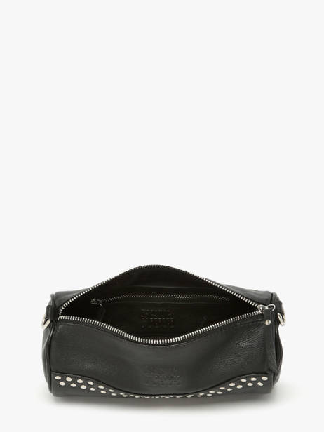 Sac Bandoulière Glam Cuir Basilic pepper Noir glam BGLA87 vue secondaire 3