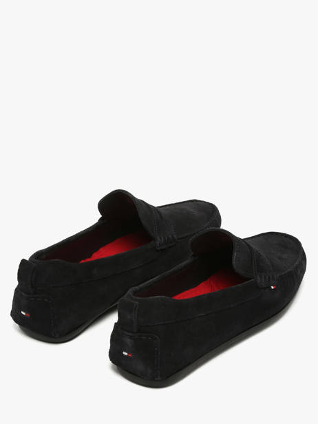 Mocassins En Cuir Tommy hilfiger Bleu men 5789DW5 vue secondaire 3