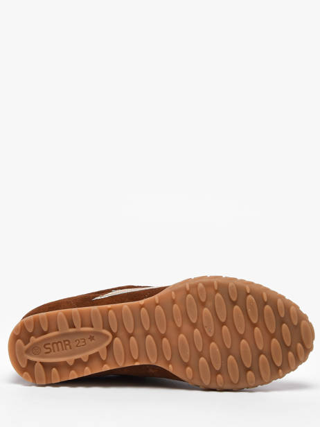 Sneakers Mary En Cuir Semerdjian Marron women MARYD282 vue secondaire 4