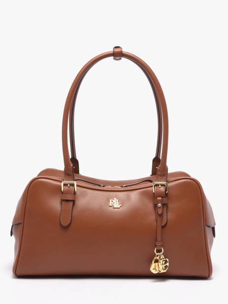 Sac Porté épaule Dryden Cuir Lauren ralph lauren Marron dryden 31P06068