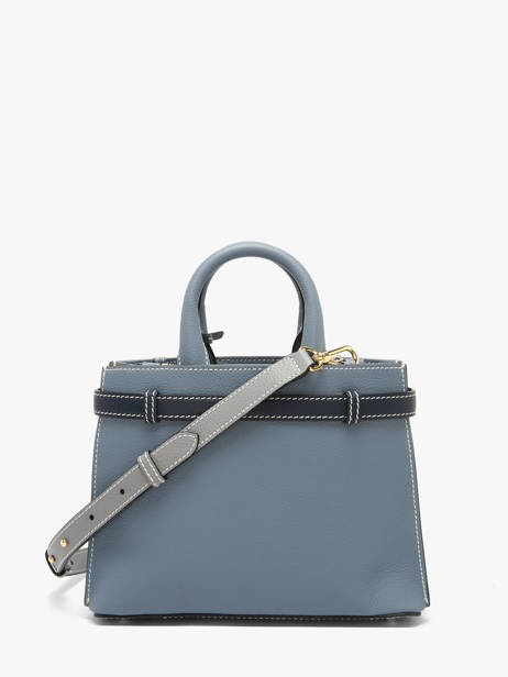 Sac Porté Main S Faubourg Cuir Lancel Bleu faubourg A13547 vue secondaire 5