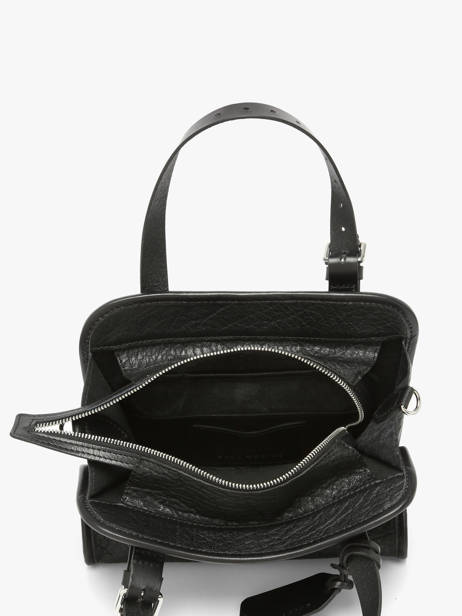 Sac Porté Main Vintage Cuir Paul marius Noir vintage S vue secondaire 3