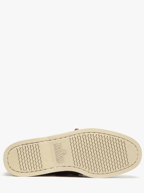 Chaussures Bateau En Cuir Sebago Noir men 7111M7W vue secondaire 5