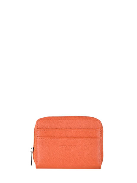 Leather Card Holder Confort Hexagona Orange confort 463042