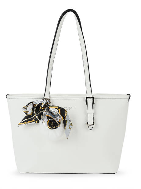 Shoulder Bag Grained Miniprix White grained F2531
