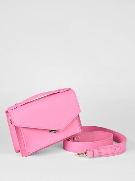 Leather Zoé Crossbody Bag Lancaster Pink zoe 10 other view 2