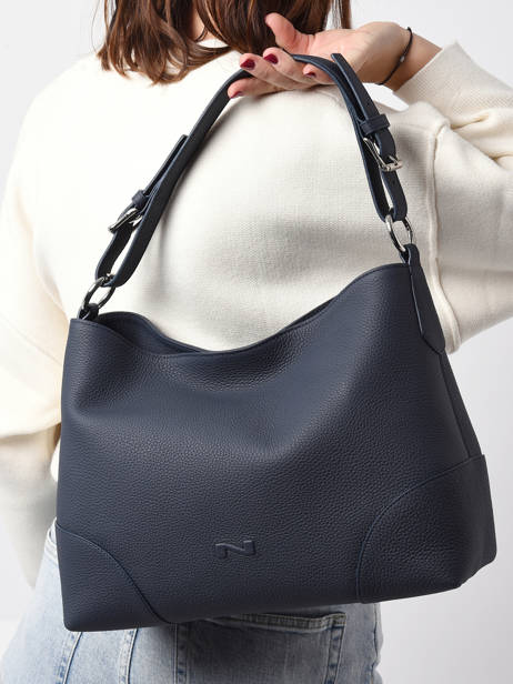 Leather Tango Bis Shoulder Bag Nathan baume Blue nathan 52 other view 1