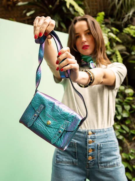 Leather Mini Indispensable Crossbody Bag Scarabee Paul marius Multicolor scarabee MINISCA