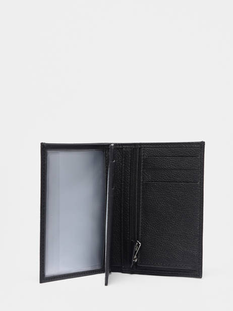 Wallet Leather Hexagona Black confort 467144 other view 1