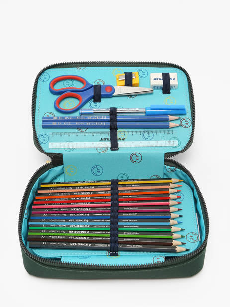 Pencil Box Filled Jeune premier Green daydream boys B other view 1