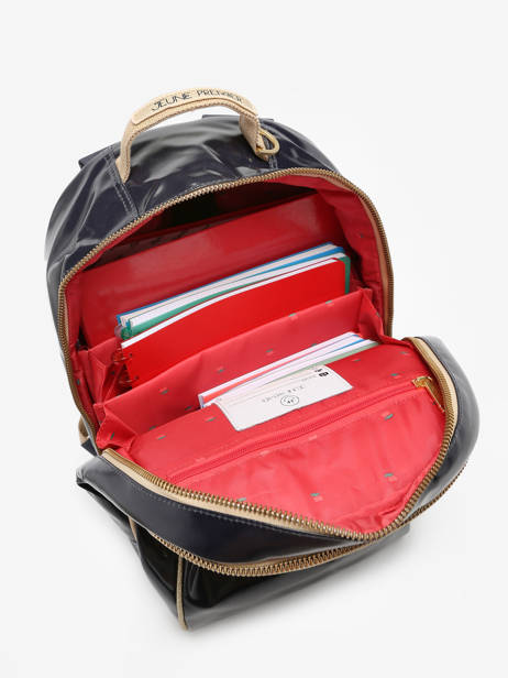 Sac à Dos James 3 Compartiments Jeune premier Bleu daydream girls G vue secondaire 3